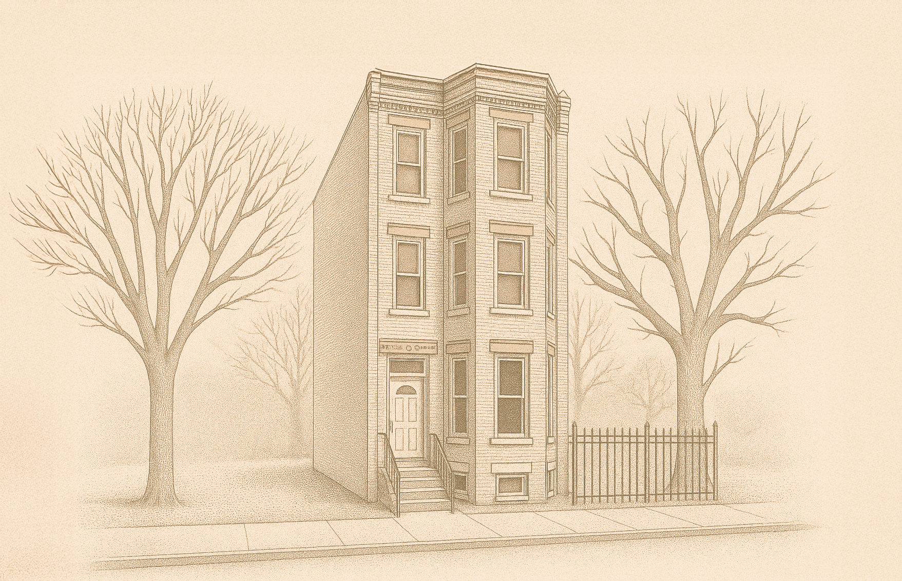 Illustration of a rental property in Boston